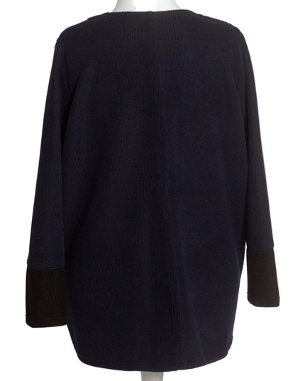 Cardigan elegant supradimensionat în culoarea mocha