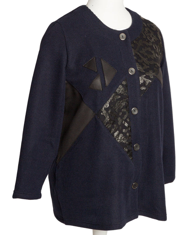 Cardigan elegant supradimensionat în culoarea mocha