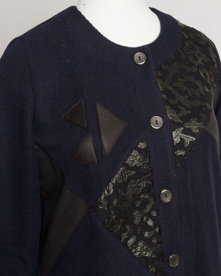 Cardigan elegant supradimensionat în culoarea mocha