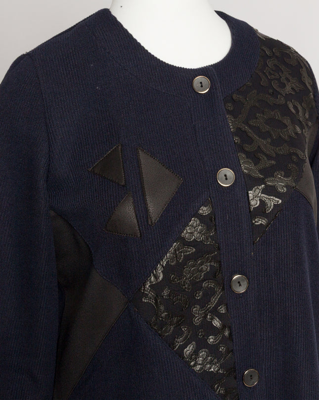 Cardigan elegant supradimensionat în culoarea mocha