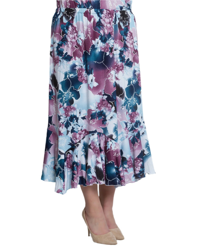 Set elegant de fuste maxi marimi mari pentru primavara-vara