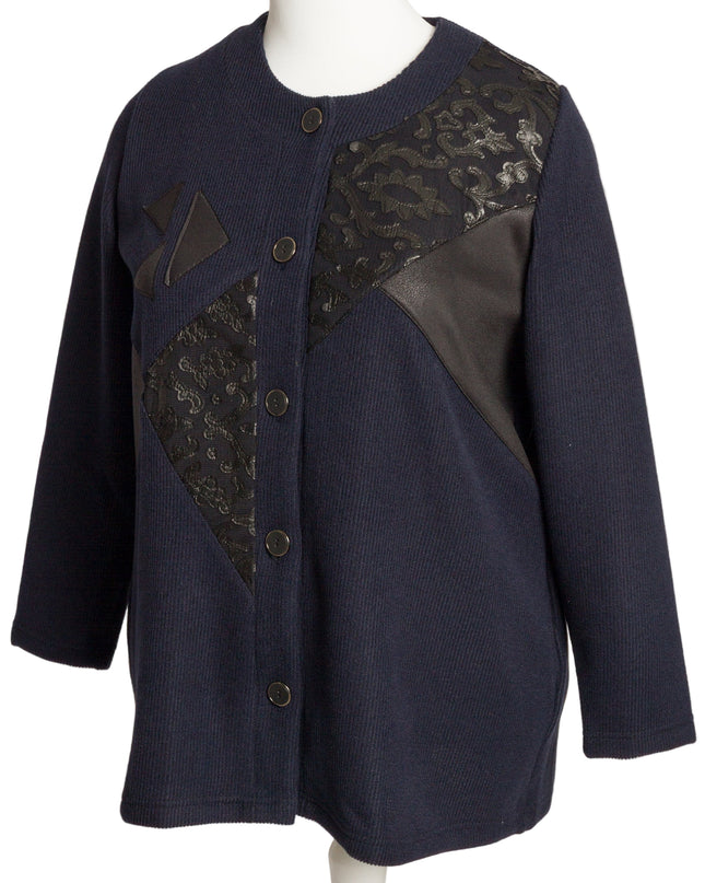 Cardigan elegant supradimensionat în culoarea mocha