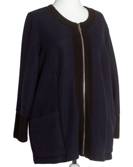 Cardigan elegant supradimensionat în culoarea mocha