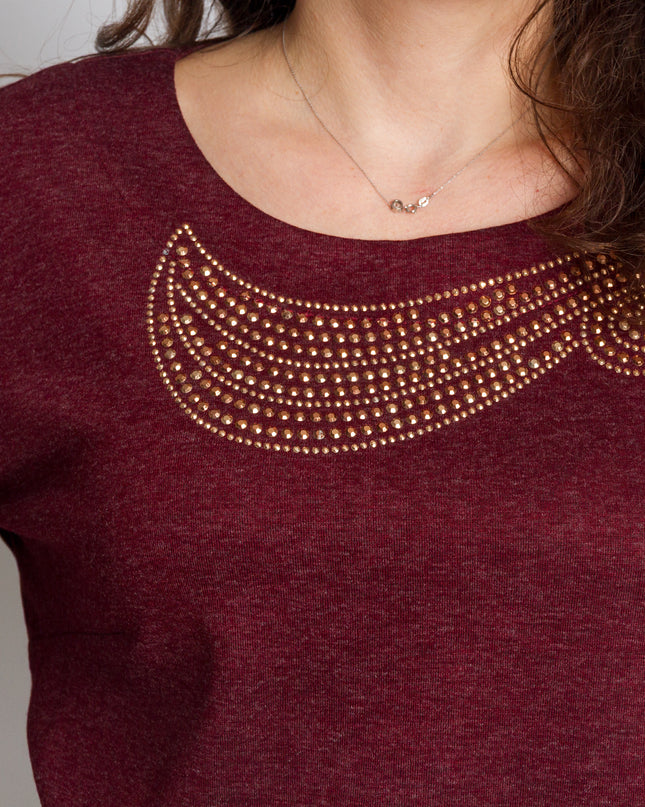 Rochie lungă elegantă, mărimi mari - Model floral