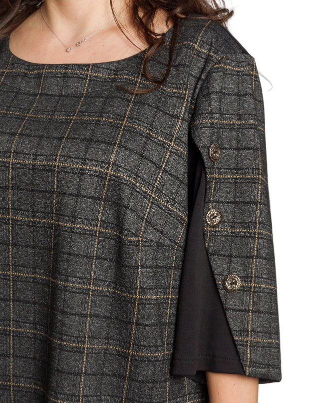 Rochie lungă elegantă, mărimi mari - Model floral