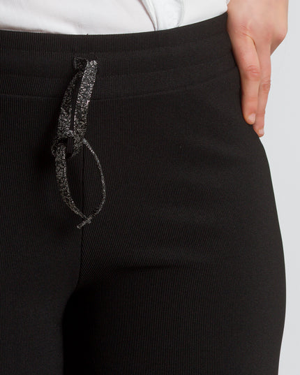 Pantaloni negri sport-eleganți, mărimi mari