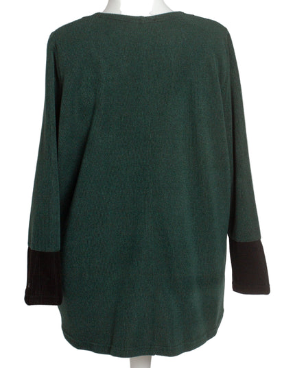 Cardigan elegant supradimensionat în culoarea mocha
