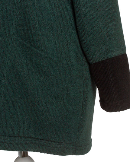 Cardigan elegant supradimensionat în culoarea mocha