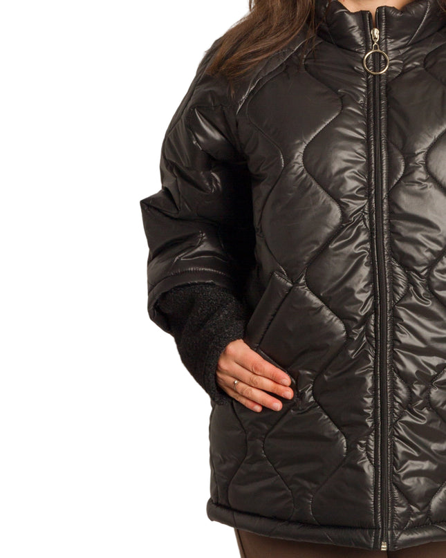 Set maxi pentru femei, verde, cu bluză și pantaloni colorați