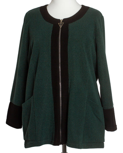 Cardigan elegant supradimensionat în culoarea mocha
