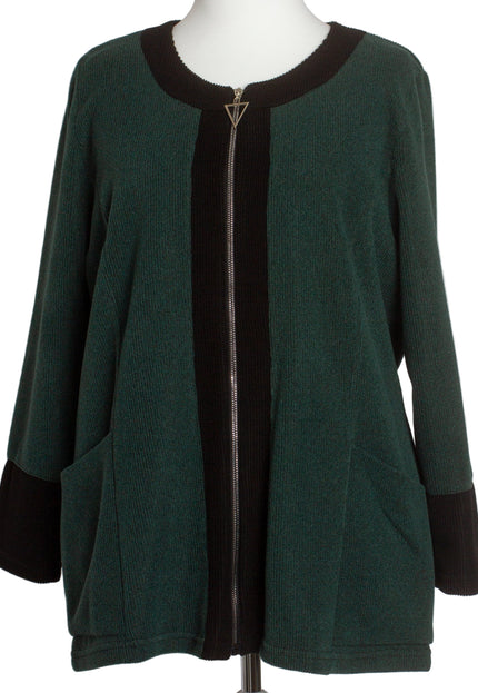 Cardigan elegant supradimensionat în culoarea mocha