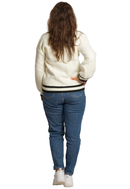 Cardigan elegant supradimensionat în culoarea mocha
