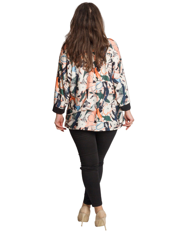 Tunică maxi formală cu flori roșii din șifon și maiou