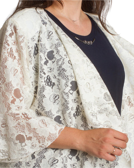 Sacou elegant din dantelă fină, mărimi mari