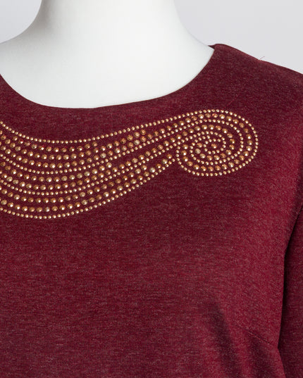 Rochie lungă elegantă, mărimi mari - Model floral