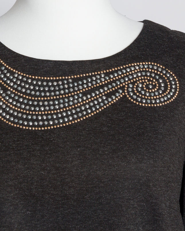 Rochie lungă elegantă, mărimi mari - Model floral