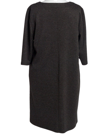 Rochie lungă elegantă, mărimi mari - Model floral