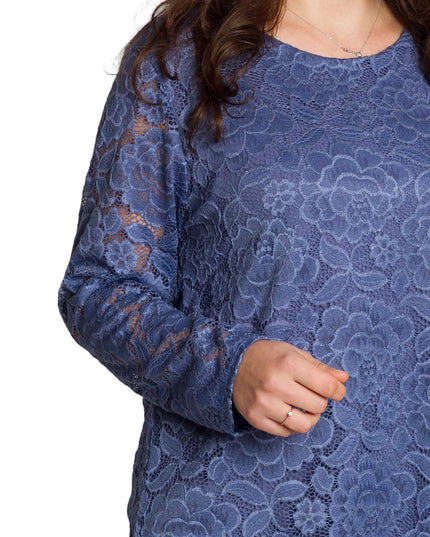 Tunică elegantă pentru femei - Mâneci spectaculoase cu buline