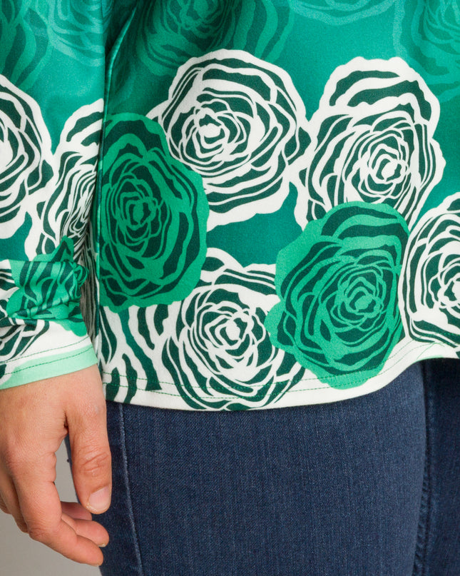 Cămașă albă formală cu croială lejeră, mărimi mari