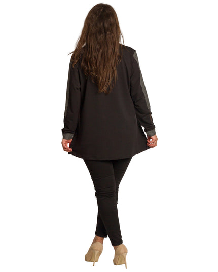 Set maxi pentru femei, verde, cu bluză și pantaloni colorați