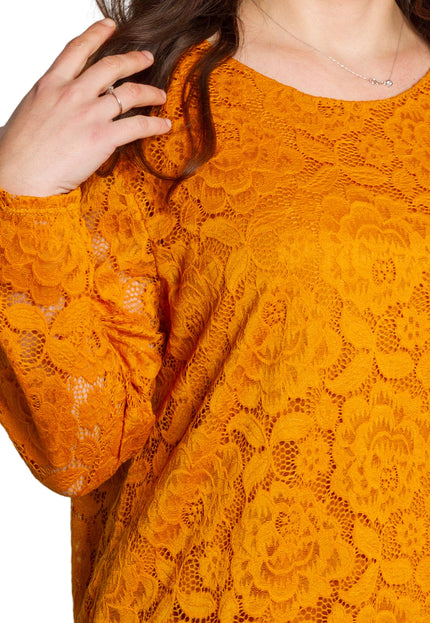 Tunică elegantă pentru femei - Mâneci spectaculoase cu buline