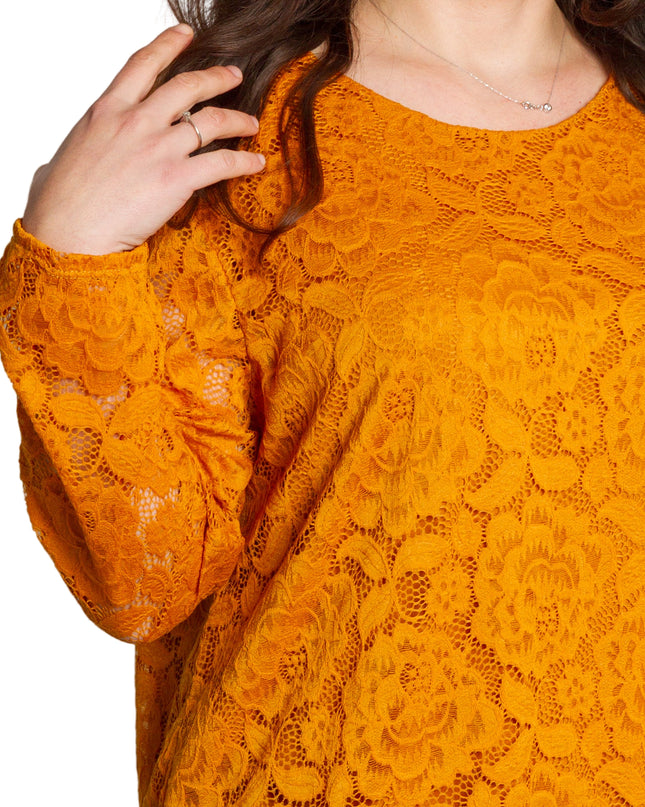 Tunică elegantă pentru femei - Mâneci spectaculoase cu buline