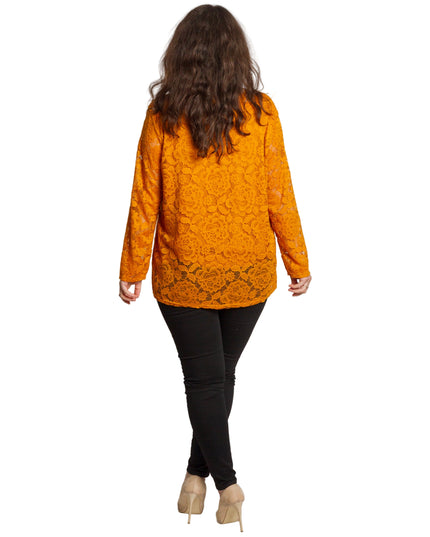 Tunică elegantă pentru femei - Mâneci spectaculoase cu buline