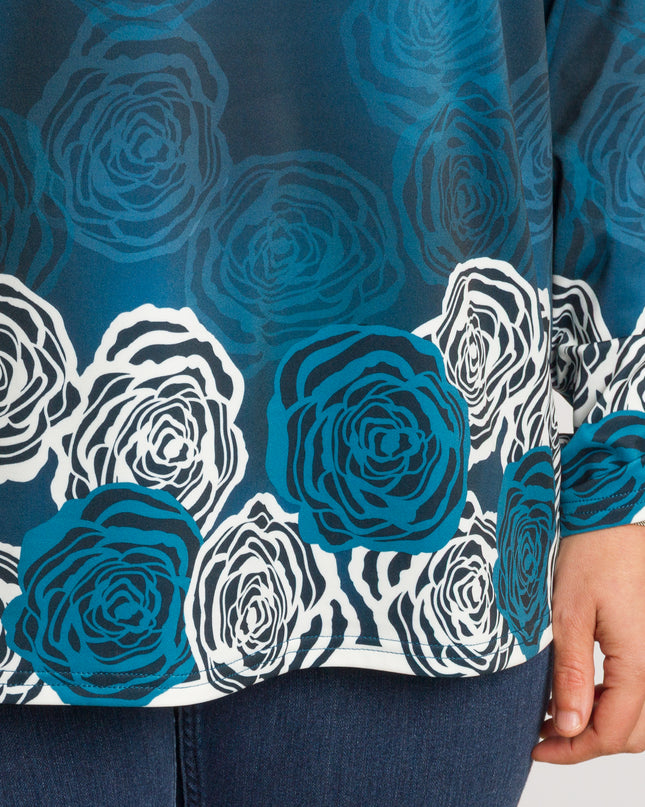 Cămașă albă formală cu croială lejeră, mărimi mari