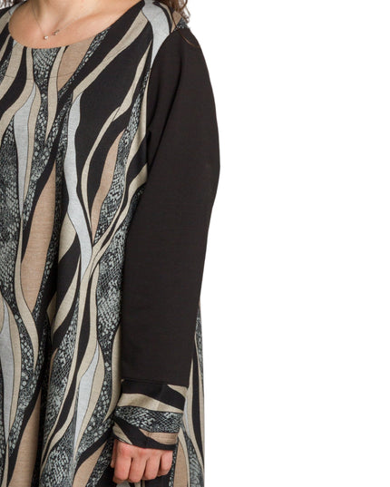 Rochie de vară din șifon, mărime maxi, cu motive florale