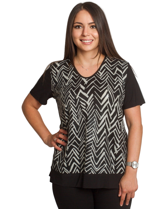Set cămașă și vestă maxi cu perlă decorativă