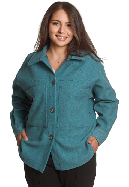 Cardigan elegant supradimensionat în culoarea mocha