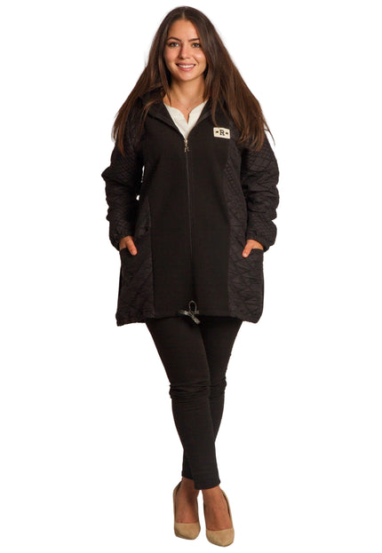 Cardigan elegant supradimensionat în culoarea mocha