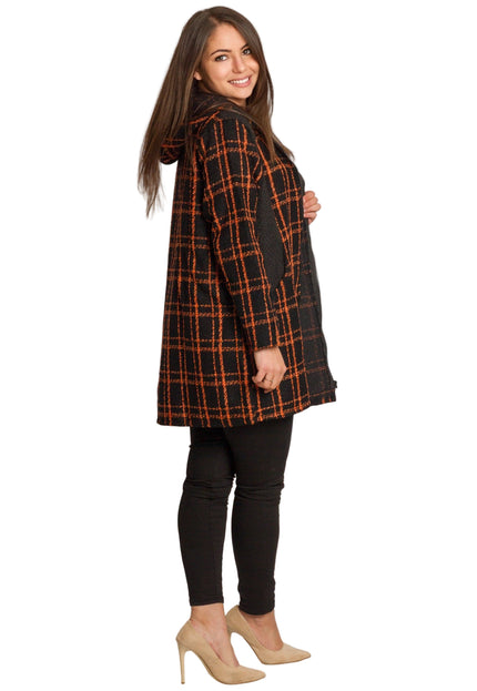 Cardigan elegant supradimensionat în culoarea mocha