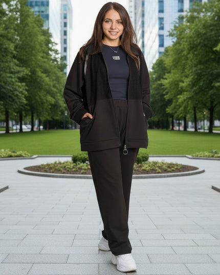 Ținută sport maxi pentru femei, cu o croială confortabilă