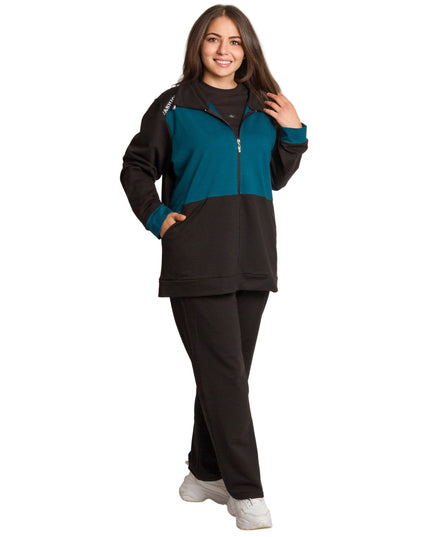 Ținută sport maxi cu buzunare în mărimi maxi