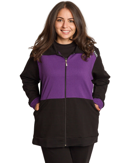 Ținută sport maxi cu buzunare în mărimi maxi