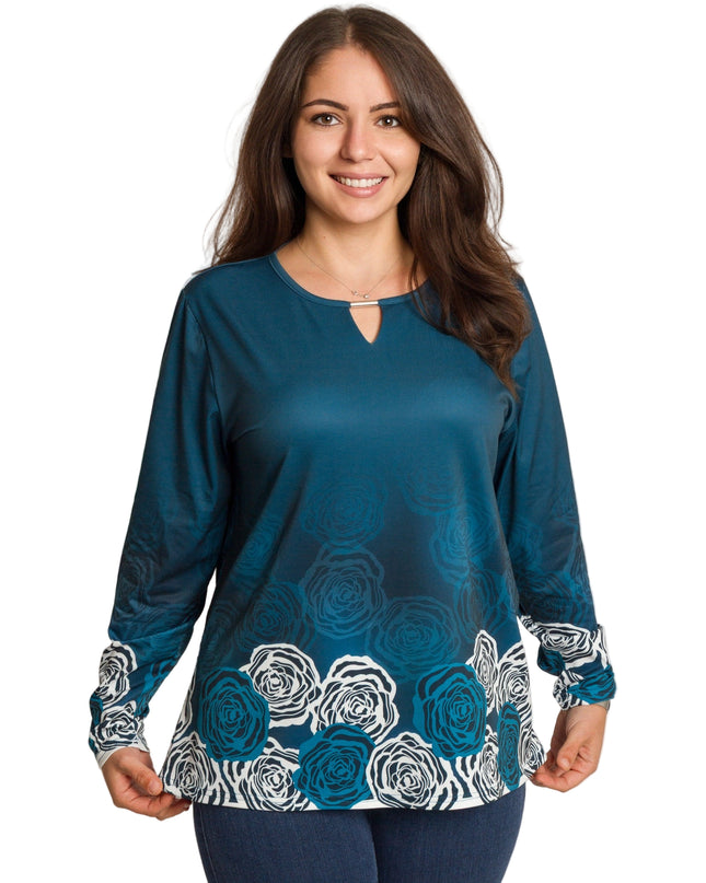 Cămașă albă formală cu croială lejeră, mărimi mari