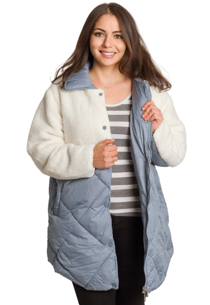 Cardigan elegant supradimensionat în culoarea mocha