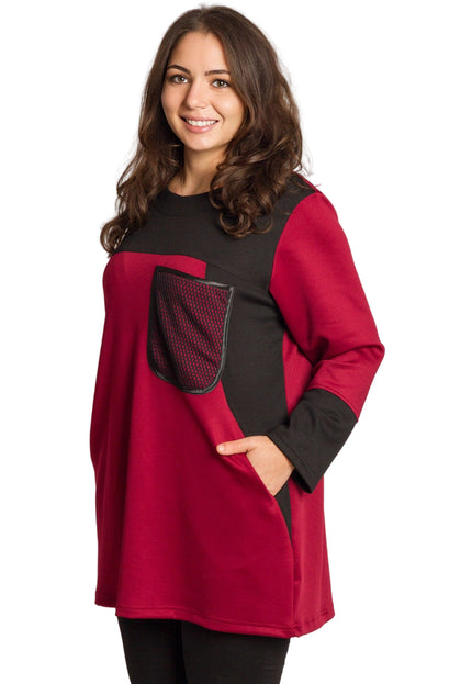 Cămașă albă formală cu croială lejeră, mărimi mari