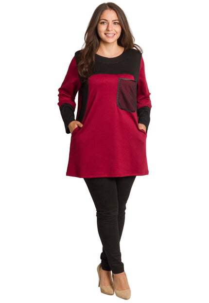 Cămașă albă formală cu croială lejeră, mărimi mari