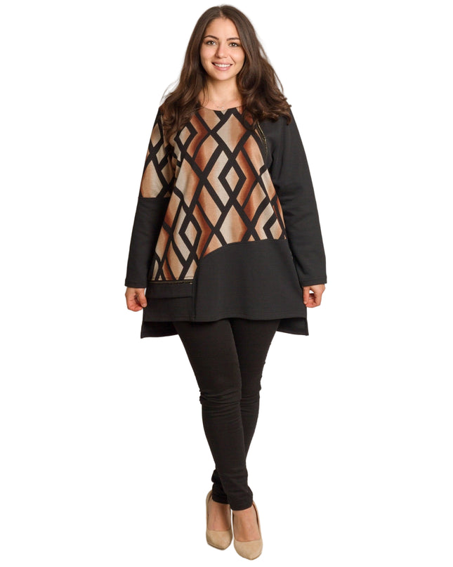 Cămașă albă formală cu croială lejeră, mărimi mari