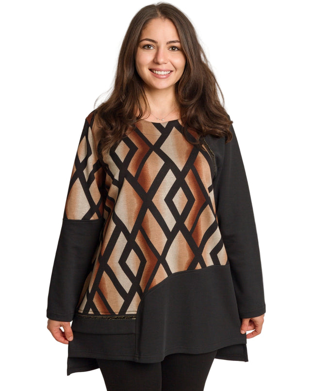 Cămașă albă formală cu croială lejeră, mărimi mari