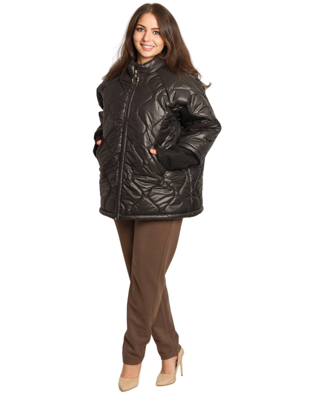 Set maxi pentru femei, verde, cu bluză și pantaloni colorați