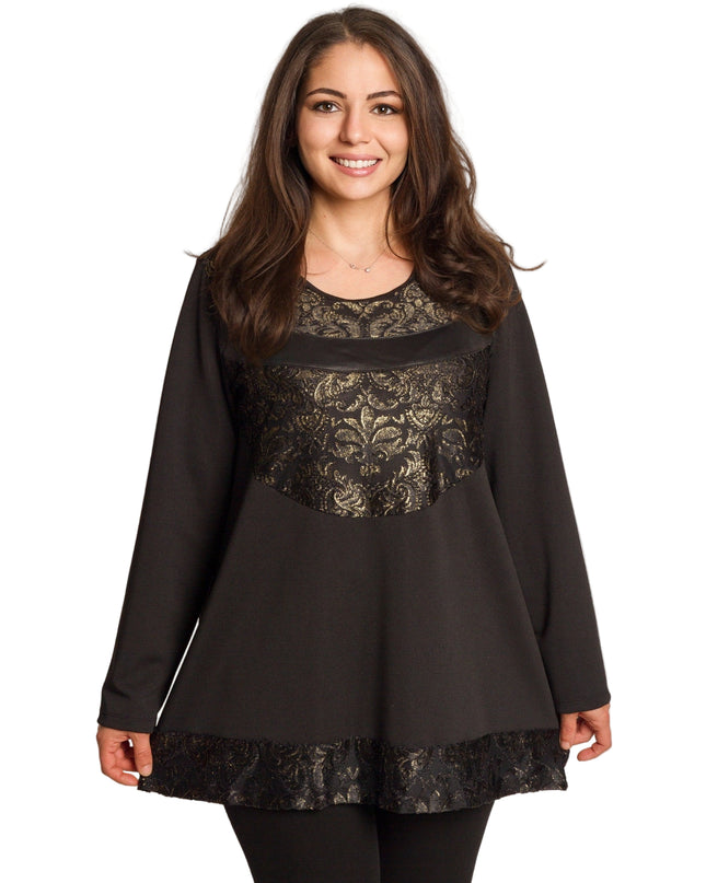 Cămașă albă formală cu croială lejeră, mărimi mari