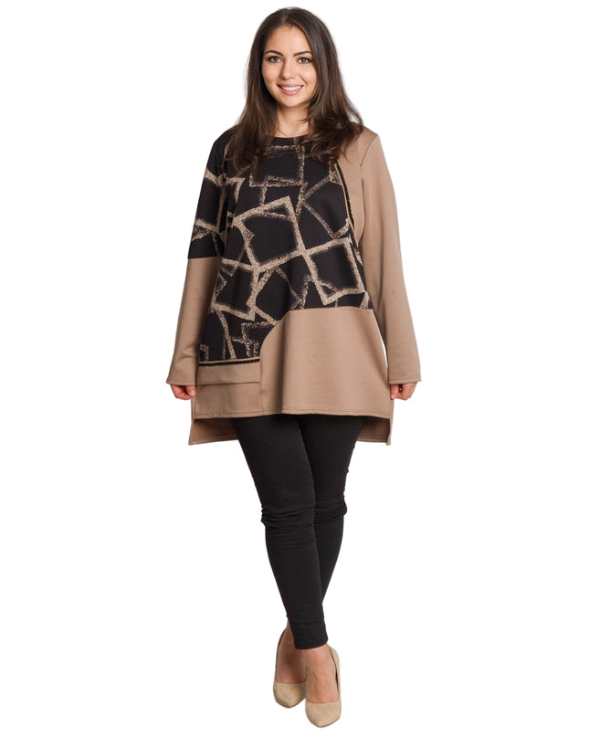 Cămașă albă formală cu croială lejeră, mărimi mari