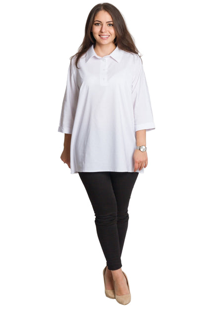 Set cămașă și vestă maxi cu perlă decorativă