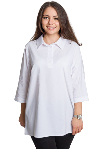 Set cămașă și vestă maxi cu perlă decorativă