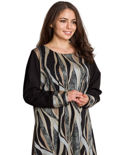 Rochie de vară din șifon, mărime maxi, cu motive florale