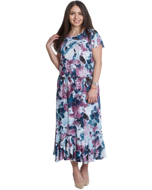 Set elegant de fuste maxi marimi mari pentru primavara-vara