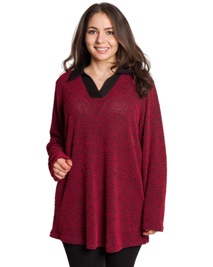 Tunică maxi formală cu flori roșii din șifon și maiou